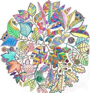 An Inky Treasure Hunt And Coloring Book Release Stress Painting Drawing Secret Garden