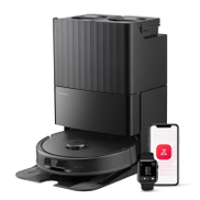 roborock QR 798 Robot Vacuum Cleaner with Mop, 10000 Pa HyperForce Suction Power, Anti-Tangle Brushes, Liftable Spin Mops