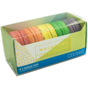 Mustard Macarons Washi Tape، Macarons، 150.00 مم 5.91 بوصة × 50.00 مم 1.97 بوصة
