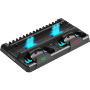 DOBE PS4 Multi-functional Cooling Stand, for PlayStation 4, Black Black