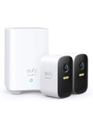 eufy Security, eufyCam 2C 2-Cam Kit, Security Camera Outdoor, Wireless Home System with 180-Day Battery Life, HomeKit Compatibility, 1080p HD, IP67, Night Vision, No Monthly Fee T88313D2eufyCam
