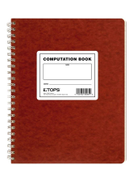 TOPS Quadrille Ruled Computation Book Buff