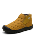 Beauenty Winter Slip-On Snow Boots Brown Black