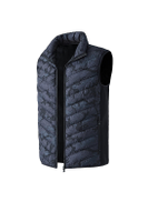 Generic Electric Camouflage Print Heated Vest Dark Grey