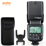 فلاش Godox TT600 2.4 جيجا هرتز اللاسلكي GN60 Master Slave Flash Speedlite لكاميرات Canon Nikon Pentax Olympus Fujifilm DSLR أسود
