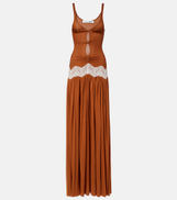 Christopher Esber Cutout lace-trimmed gown