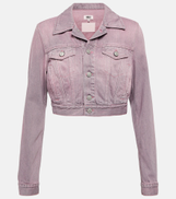 MM6 Maison Margiela Cropped denim jacket