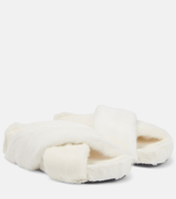 Jil Sander Shearling sandals