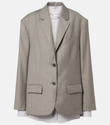 Acne Studios Striped wool jacket
