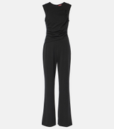 Staud Jagger draped jersey jumpsuit