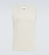 Jil Sander Cotton-blend tank top