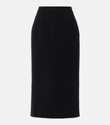 Alessandra Rich Wool midi skirt