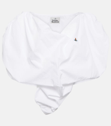 Vivienne Westwood Heart cotton crop top