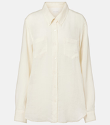 Dries Van Noten Oversized ramie shirt