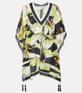 Tory Burch Printed cotton and silk minidress
