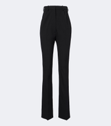 Balenciaga Wool twill slim pants