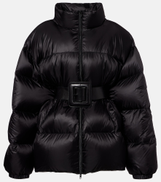 Balenciaga Hourglass belted down jacket