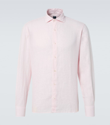 Fedeli Linen Oxford shirt