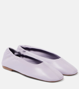 Dries Van Noten Leather ballet flats