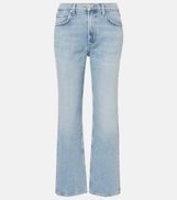 Agolde Valen mid-rise straight jeans