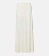 Jil Sander Crepe midi skirt