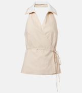 Simkhai Campbell linen top