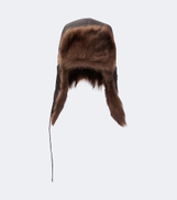 Lemaire Shearling aviator hat