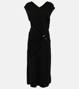 Jil Sander Virgin wool midi dress