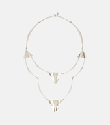 ISABEL MARANT triangle blair necklace