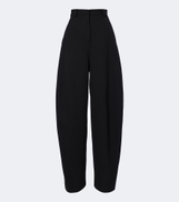 Balenciaga Wool barrel-leg pants