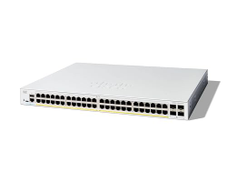 Cisco Catalyst 1300-48P-4X Managed Switch, 48 Port GE, PoE, 4x10GE SFP+ ...
