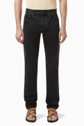 SAINT LAURENT Low-rise Slim-fit Jeans