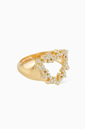 Bil Arabi Hobb Love Diamond Ring in 18kt Gold