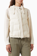 Brunello Cucinelli Down Vest in Matte Nylon