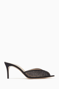 Andrea Wazen Katy 75 Sandals in Mesh