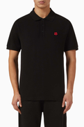 Kenzo Boke Flower Polo Shirt in Cotton-piqu
