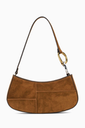 Staud Ollie Shoulder Bag in Suede