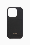 Jil Sander iPhone 16 Pro Phone Case in Leather