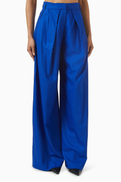 David Koma Front-pleat Wide-leg Pants