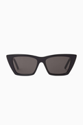 SAINT LAURENT Cat-eye Sunglasses in Acetate