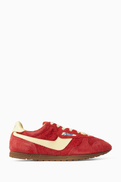 Autry Windspin Low Sneakers in Suede & Leather