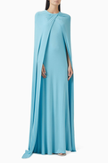 16ARLINGTON 16 Arlington Bramo Cape Gown in Jersey