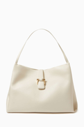 Ferragamo Gancini Tote Bag in Calf Leather
