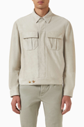 Brunello Cucinelli Jacket in Suede