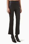 Arma Zaragoza Flared Leggings in Leather