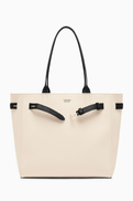 Tom Ford Medium Audrey Tote Bag in Cotton Canvas