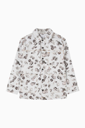 MARC JACOBS Allover Print Button-Down Jacket