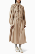 Dries Van Noten Datyas Drawstring Dress
