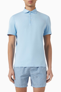 Fedeli Polo Shirt in Jersey Cotton Flex