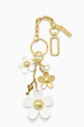 MARC JACOBS The Cluster Daisy Bag Charm in Metal
